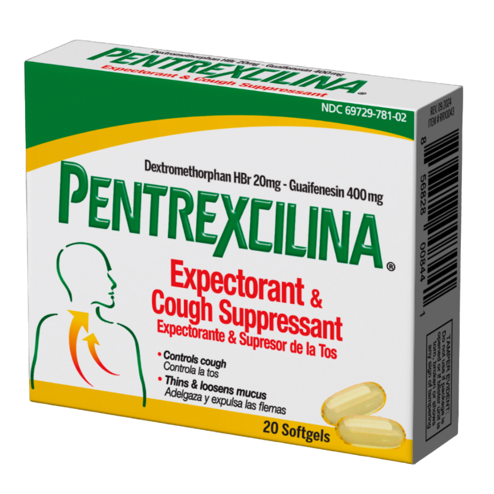 Pentrexcilina Expectorant Softgels